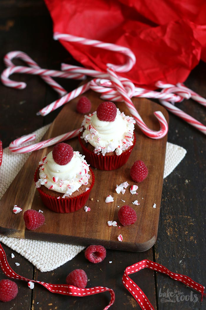 Candy Cane Cupcakes | Bake to the roots