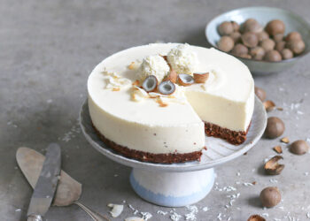Coconut Cheesecake | Bake to the roots