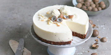 Coconut Cheesecake | Bake to the roots