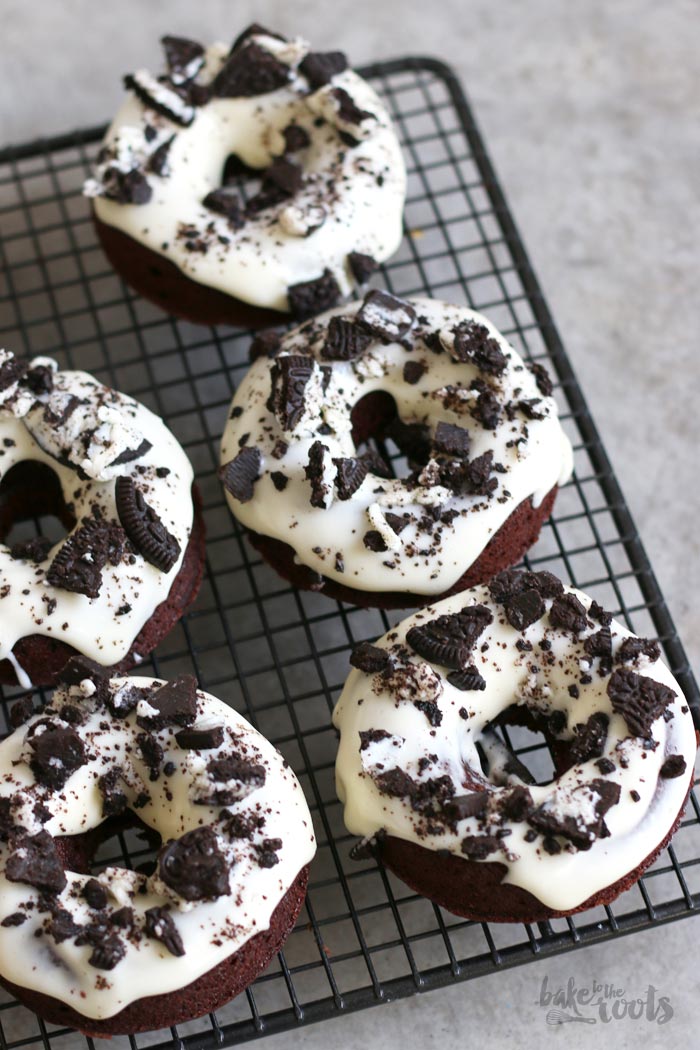Chocolate Oreo Donuts | Bake to the roots