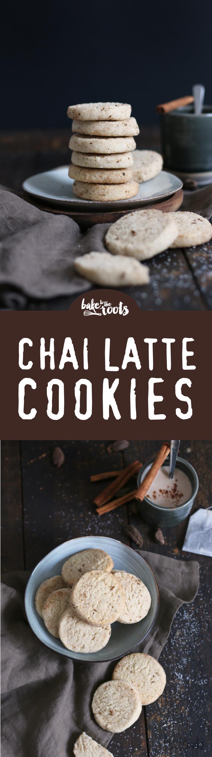 Delicious Chai Latte Cookies | Bake to the roots