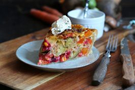 Beetroot Veggie Pie | Bake to the roots