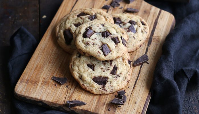 Chunky Chocolate Cookies | Bake to the roots