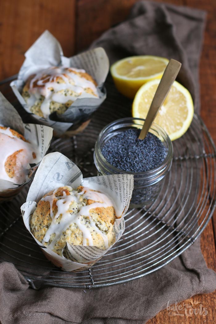 Lemon Poppy Seed Muffins | Bake to the roots