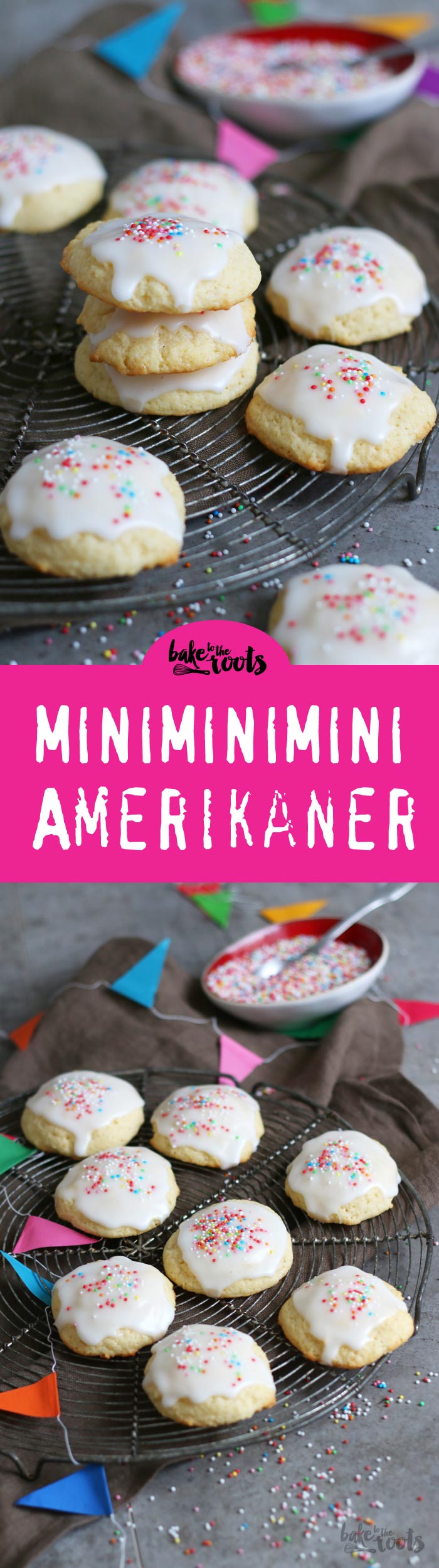 Mini Amerikaner | Bake to the roots