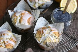 Lemon Poppy Seed Muffins | Bake to the roots