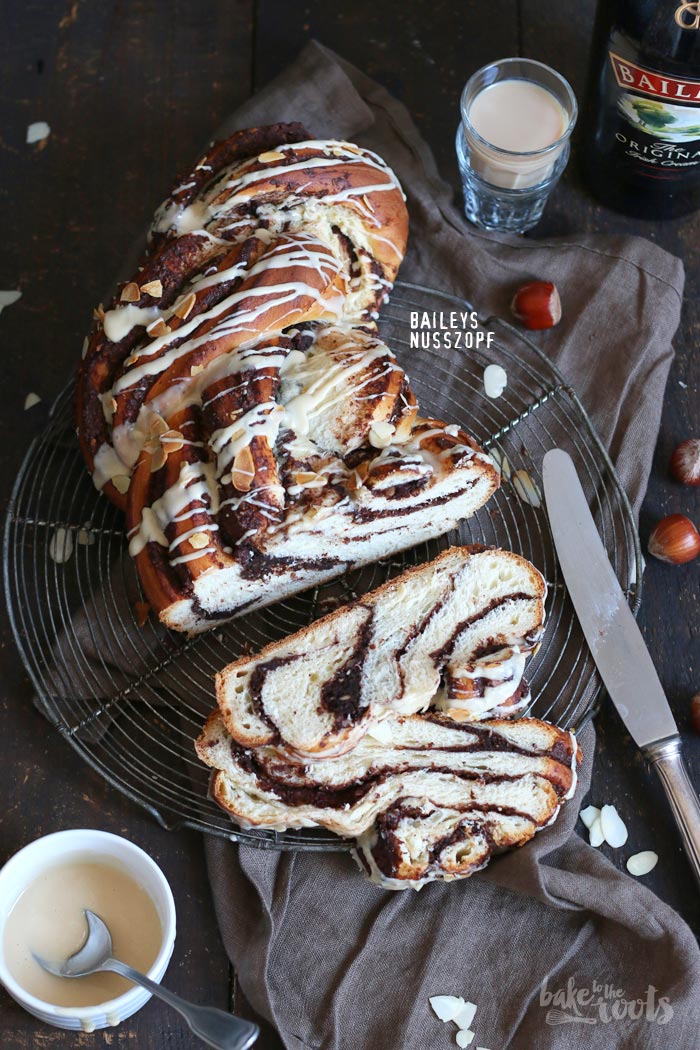 Baileys Nusszopf | Bake to the roots