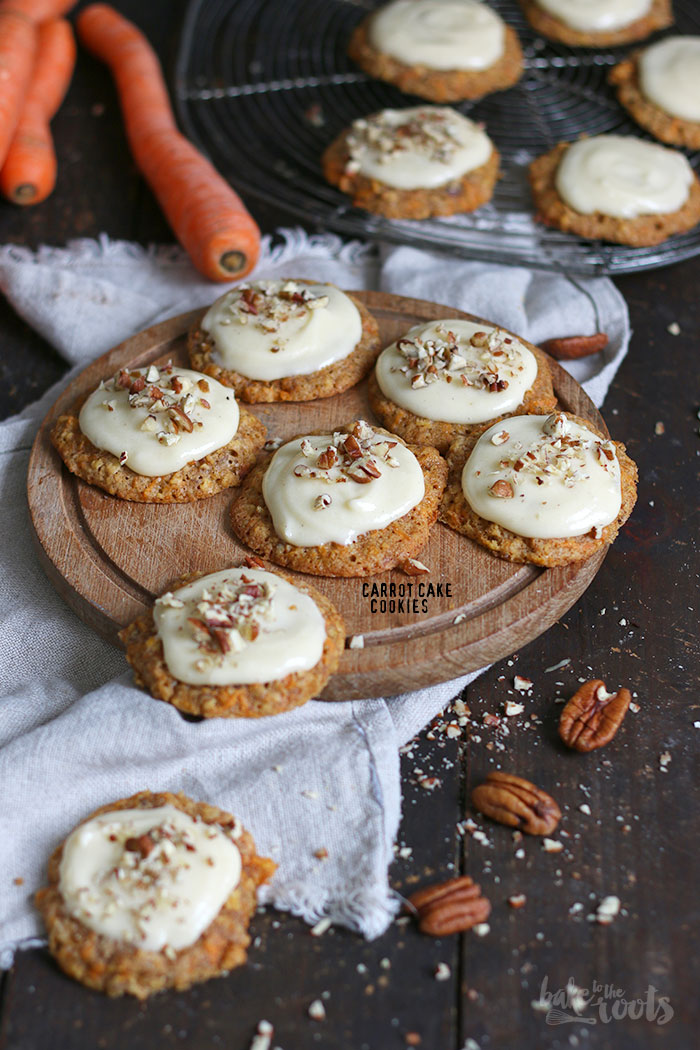 Carrot Cake Cookies | Bake to the roots