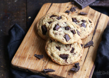 Chunky Chocolate Chip Cookies | Bake to the roots