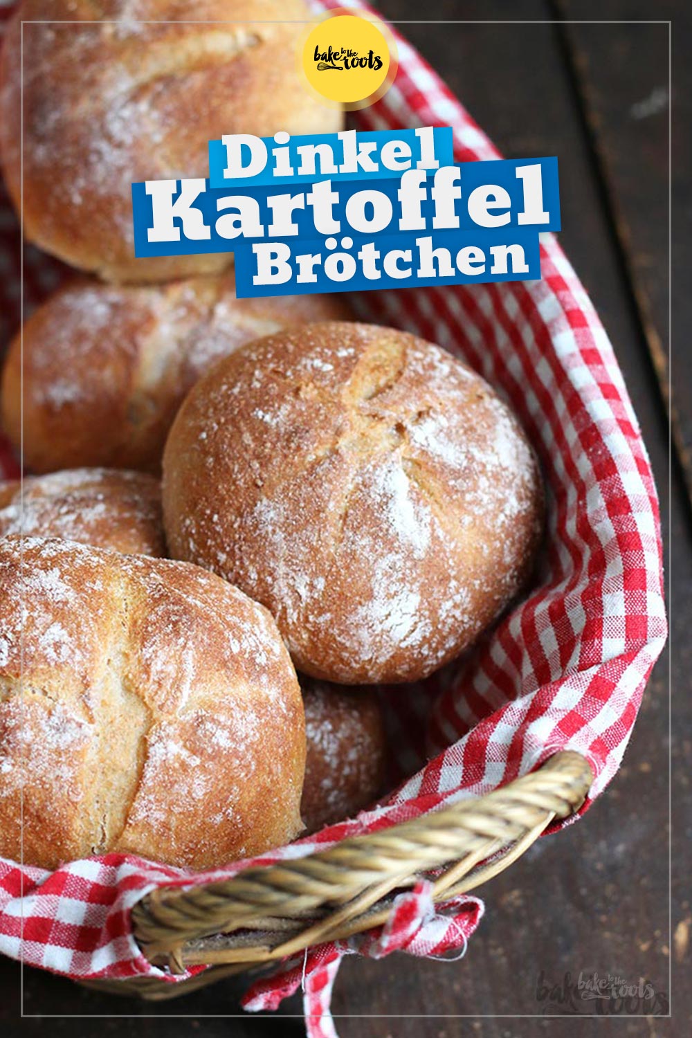 Kartoffel Dinkel Vollkorn Brötchen | Bake to the roots