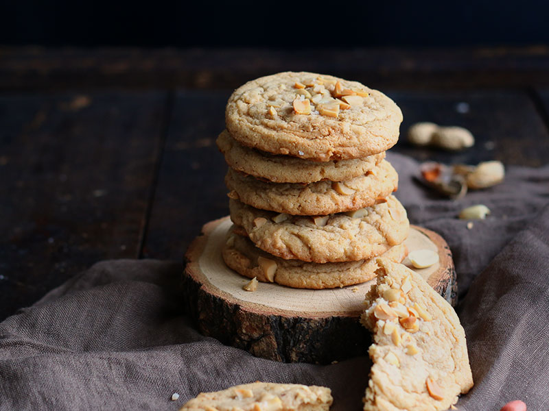 Peanut Butter Cookies | Bake to the roots