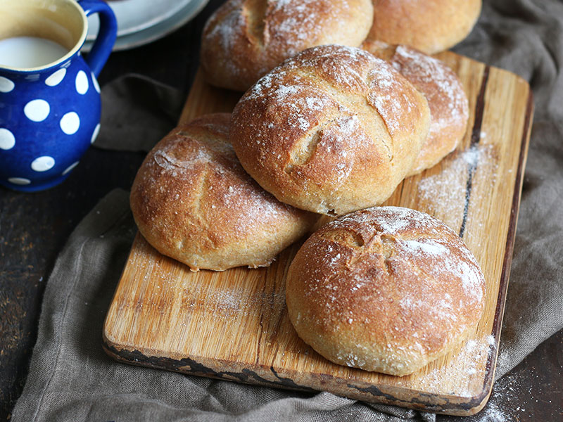 Kartoffel Dinkel Vollkorn Brötchen | Bake to the roots