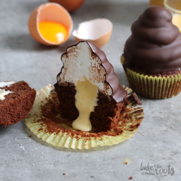 Eierlikör Hi-Hat Cupcakes | Bake to the roots