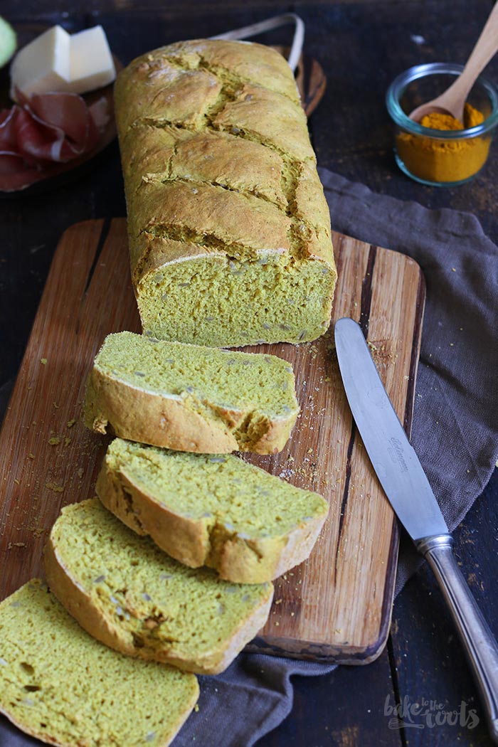 Sunflower Turmeric Bread | Bake to the roots