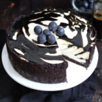 Lakritz Marmor Käsekuchen | Bake to the roots