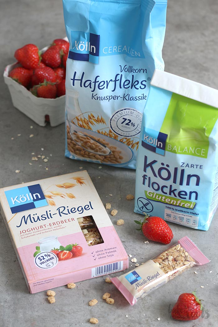 Kölln Haferflocken Produkte | Bake to the roots
