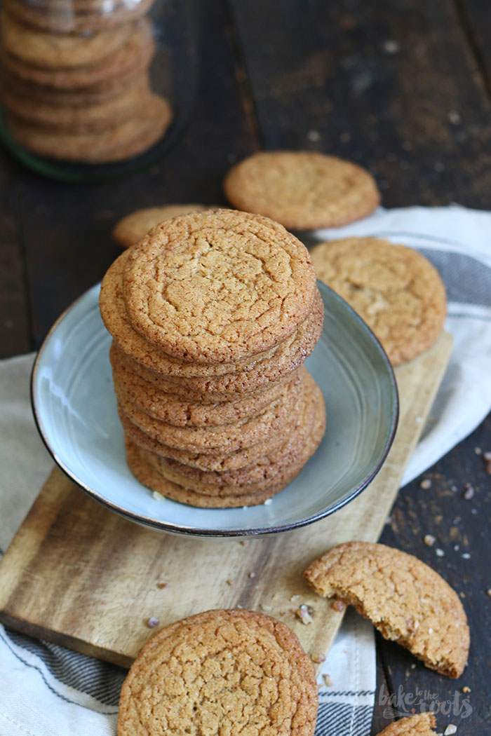 Ginger Snap Cookies | Bake to the roots