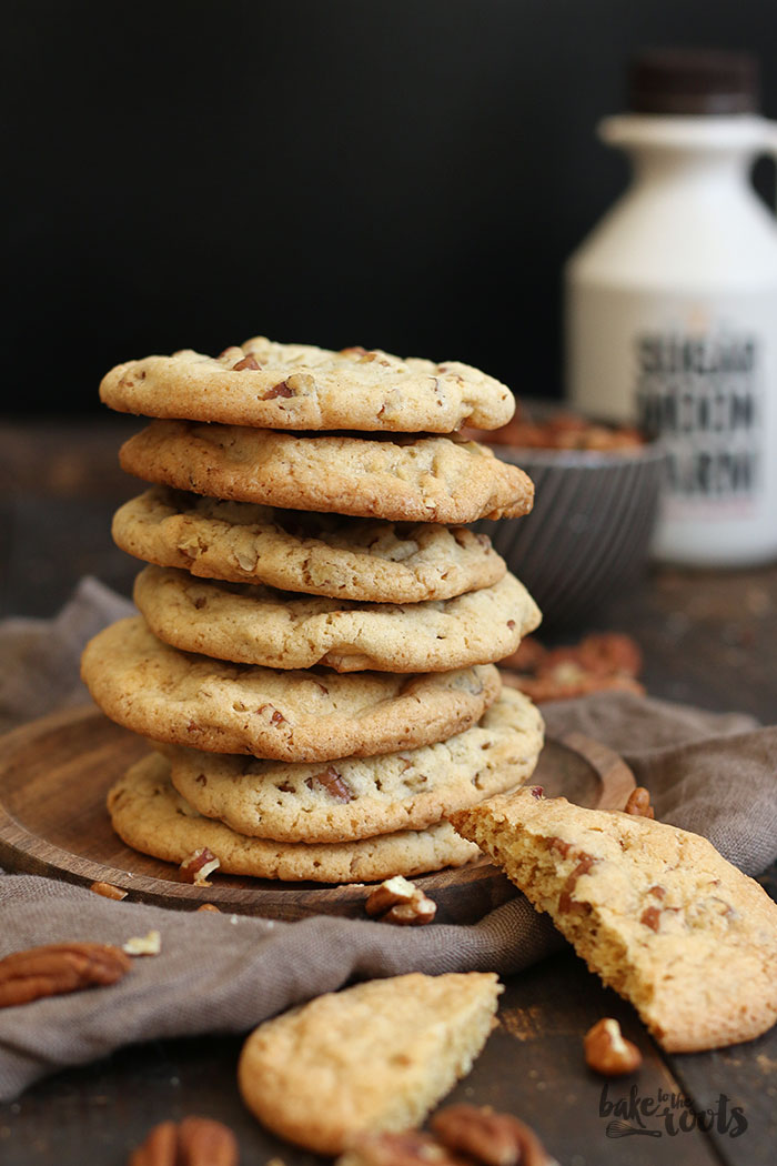 Maple Pecan Cookies | Bake to the roots