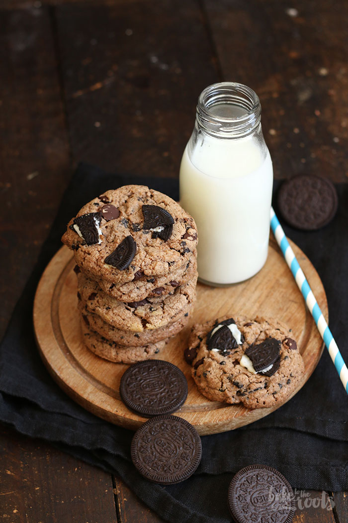 Oreo Chocolate Cookies | Bake to the roots