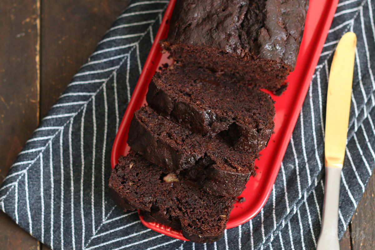 Death by Chocolate Banana Bread | Bake to the roots