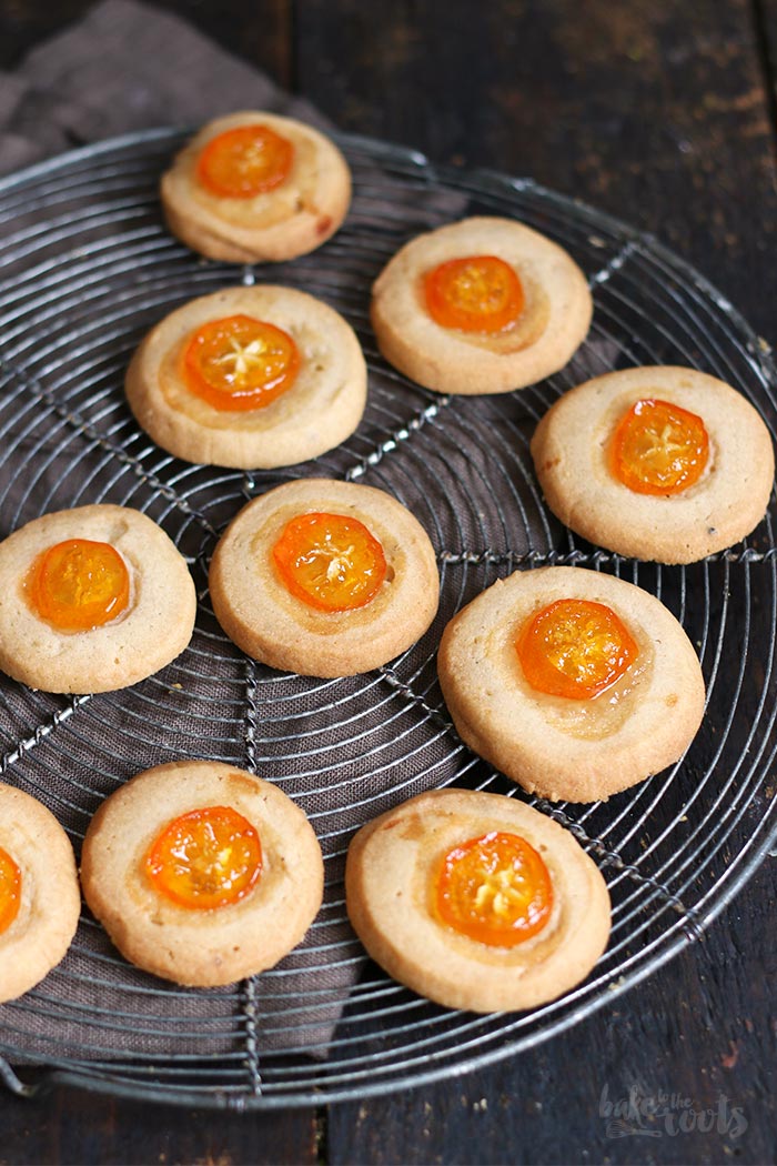 Shortbread Cookies with Kumquats | Bake to the roots