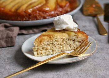 Banana Upside Down Cake | Bake to the roots