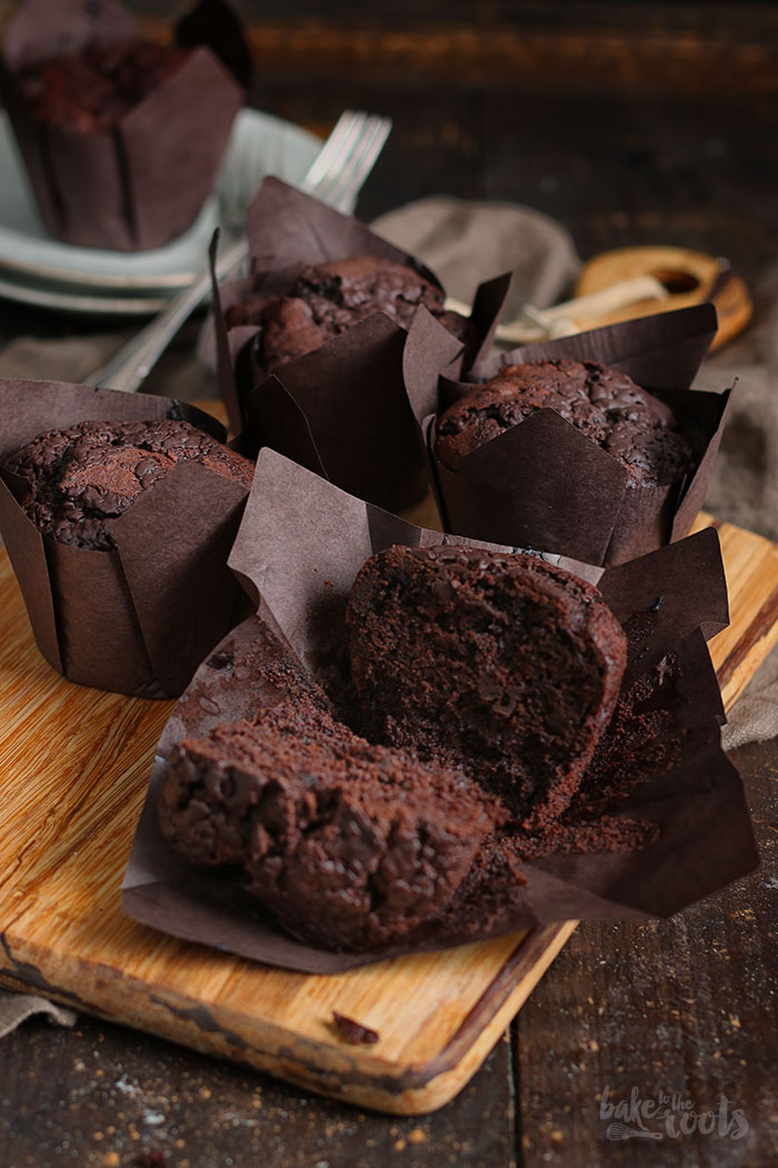 Triple Chocolate Muffins | Bake to the roots