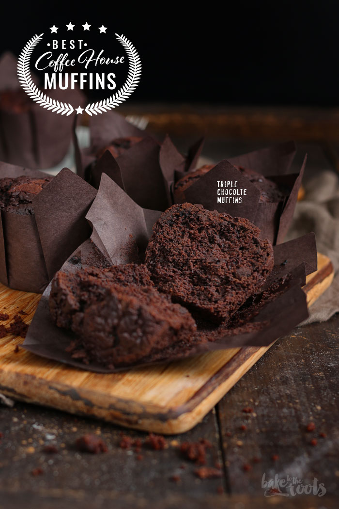 Coffee House Muffins – Triple Chocolate Muffins