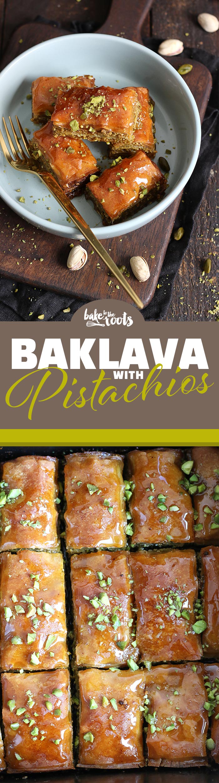 Baklava mit Pistazien | Bake to the roots