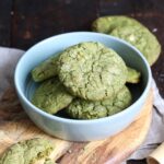 Matcha White Chocolate Cookies | Bake to the roots