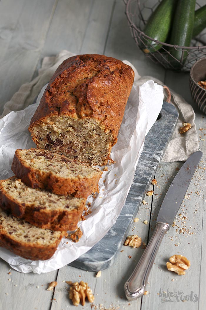 Walnut Zucchini Bread | Bake to the roots