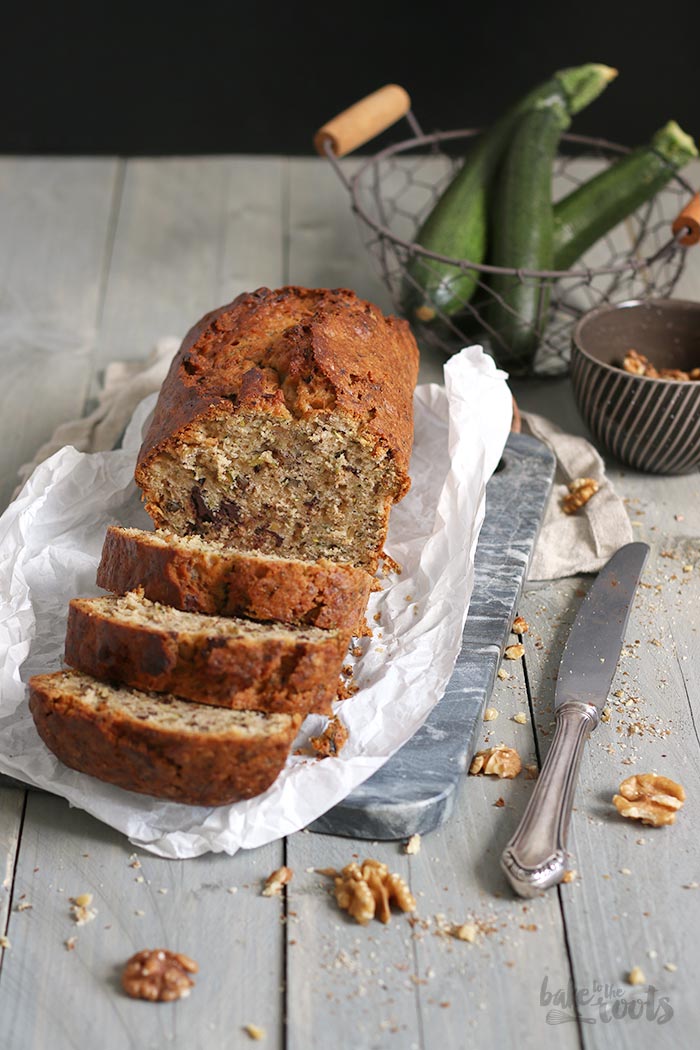 Walnut Zucchini Bread | Bake to the roots