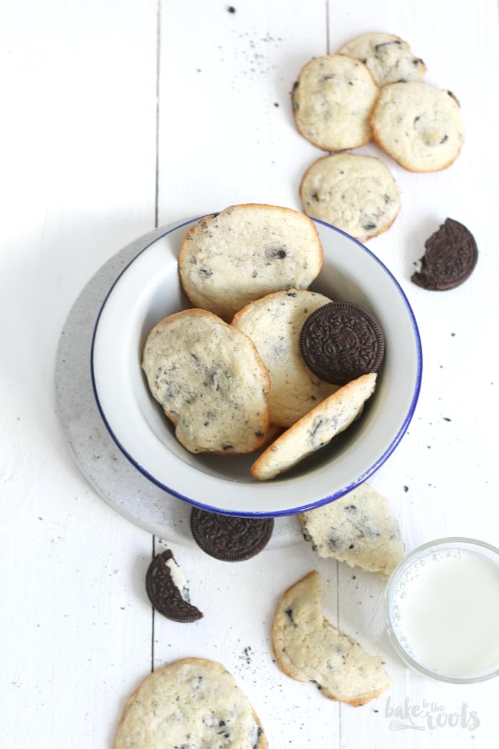 Cookies 'n' Cream Chesecake Cookies | Bake to the roots