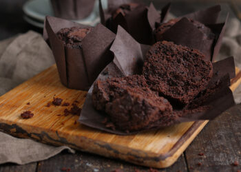 Triple Chocolate Muffins | Bake to the roots