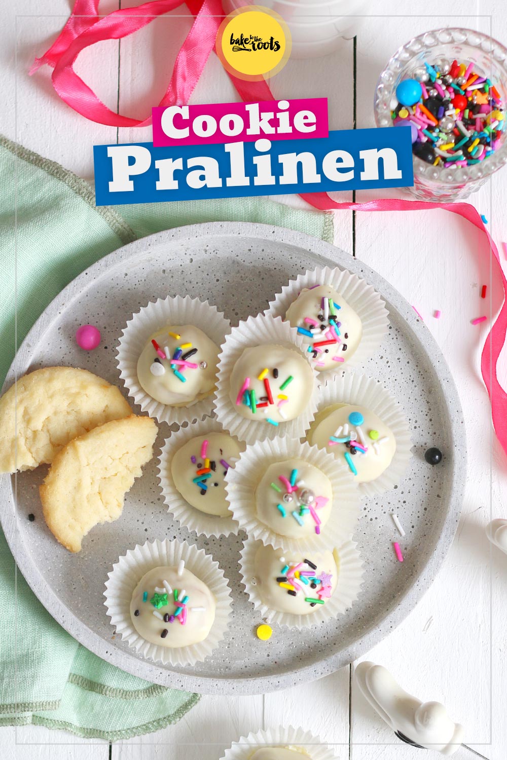 Einfache Cookie Pralinen | Bake to the roots