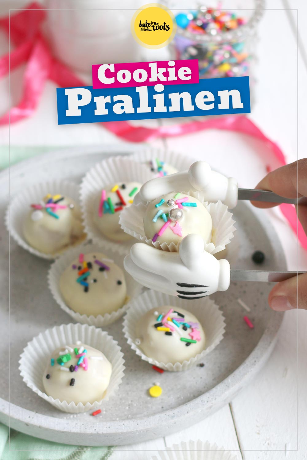 Cookie Pralinen | Bake to the roots