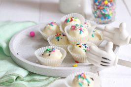 Sugar Cookie Truffles | Bake to the roots