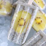 Chia Pudding Kiwi Popsicles | Bake to the roots
