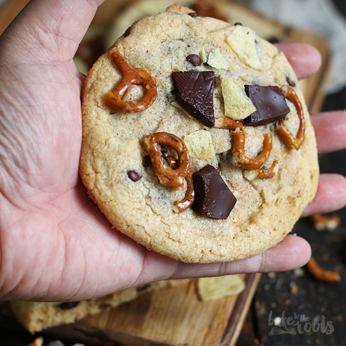 Peanut Butter Stuffed XXL Cookies | Bake to the roots