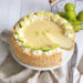 White Chocolate Lime Cheesecake | Bake to the roots
