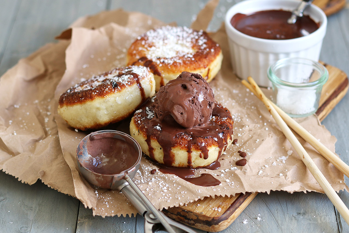 Korean Style Donuts/Pancakes (Hotteok) | Bake to the roots