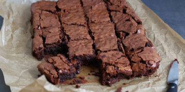 Best Fudgy Brownies | Bake to the roots