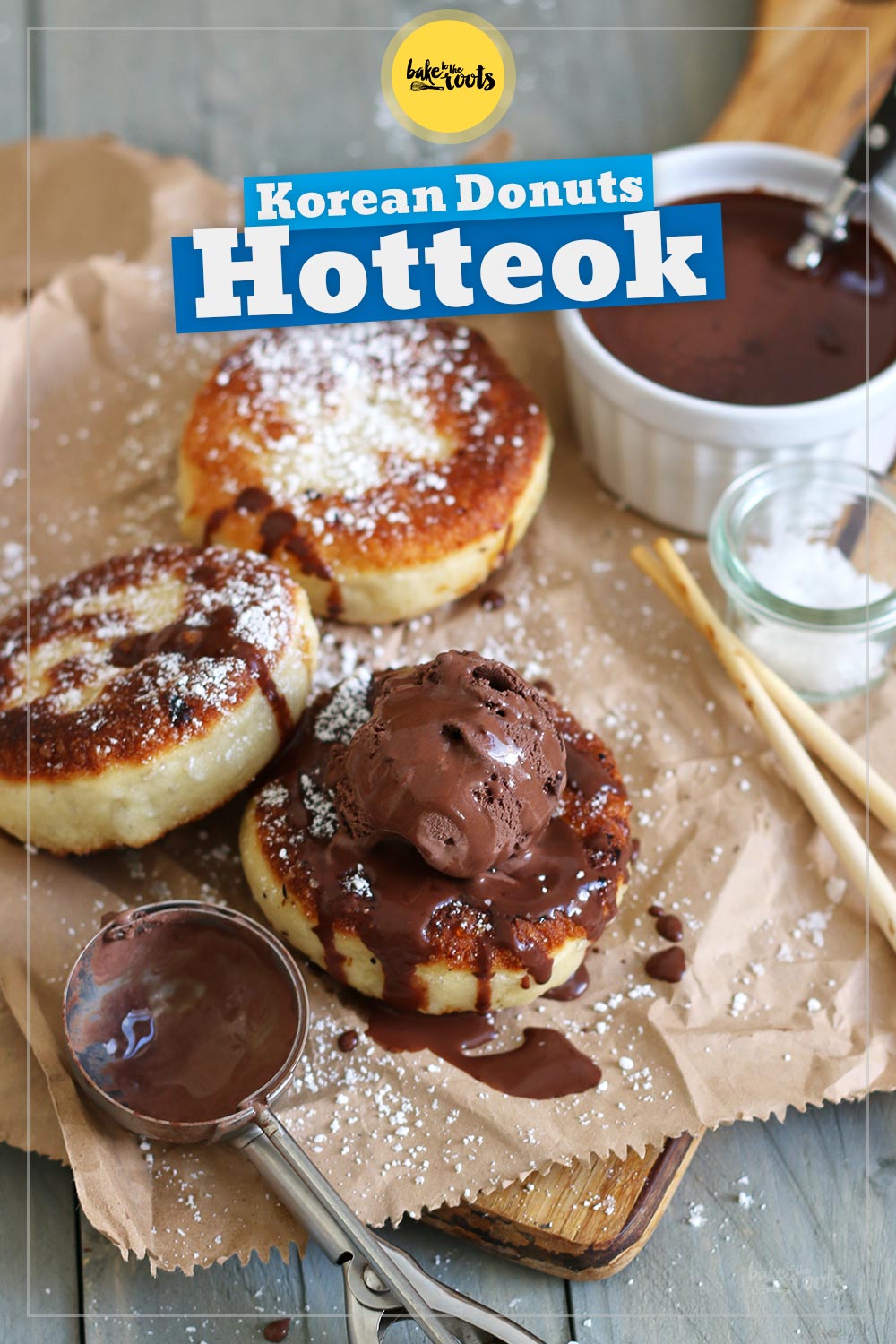 Korean Style Donuts/Pancakes (Hotteok) | Bake to the roots