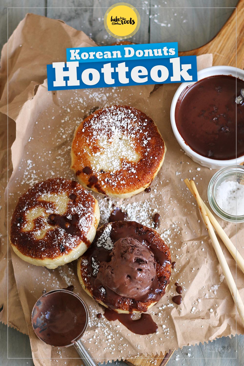 Korean Style Donuts/Pancakes (Hotteok) | Bake to the roots