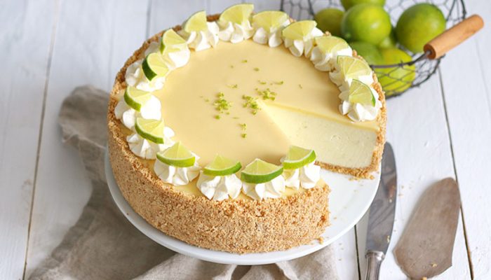 White Chocolate Lime Cheesecake | Bake to the roots