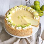 White Chocolate Lime Cheesecake | Bake to the roots