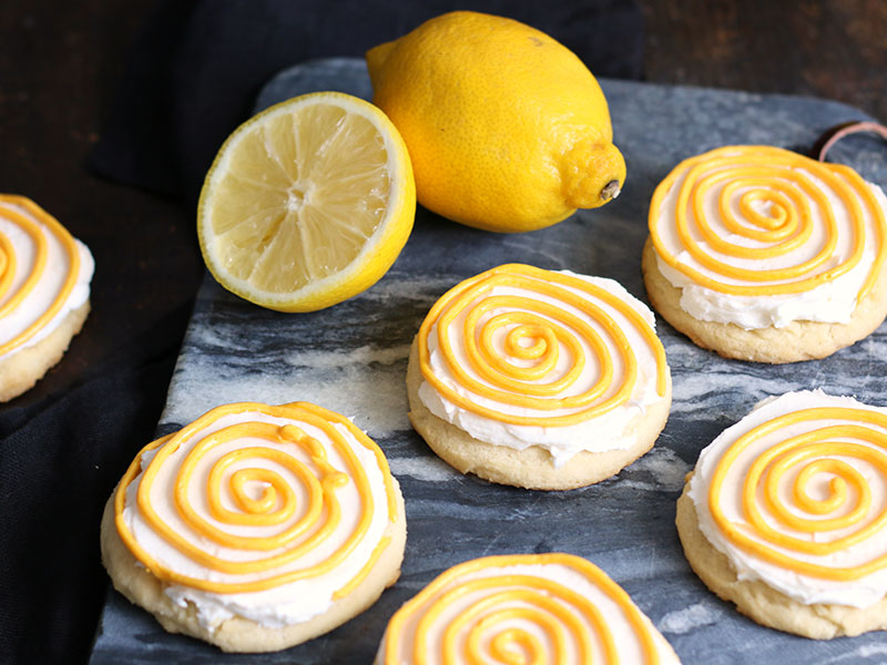 Lemon Cookies | Bake to the roots