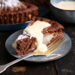 Schokolade Birnen Kuchen | Bake to the roots