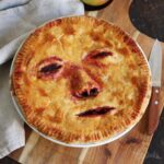 Halloween Apple Pie »Face/Off« | Bake to the roots