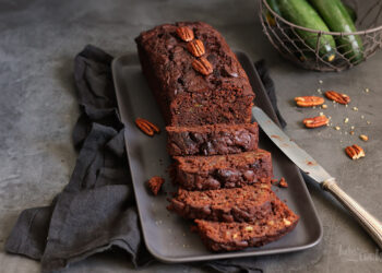 Double Chocolate Zucchini Bread | Bake to the roots